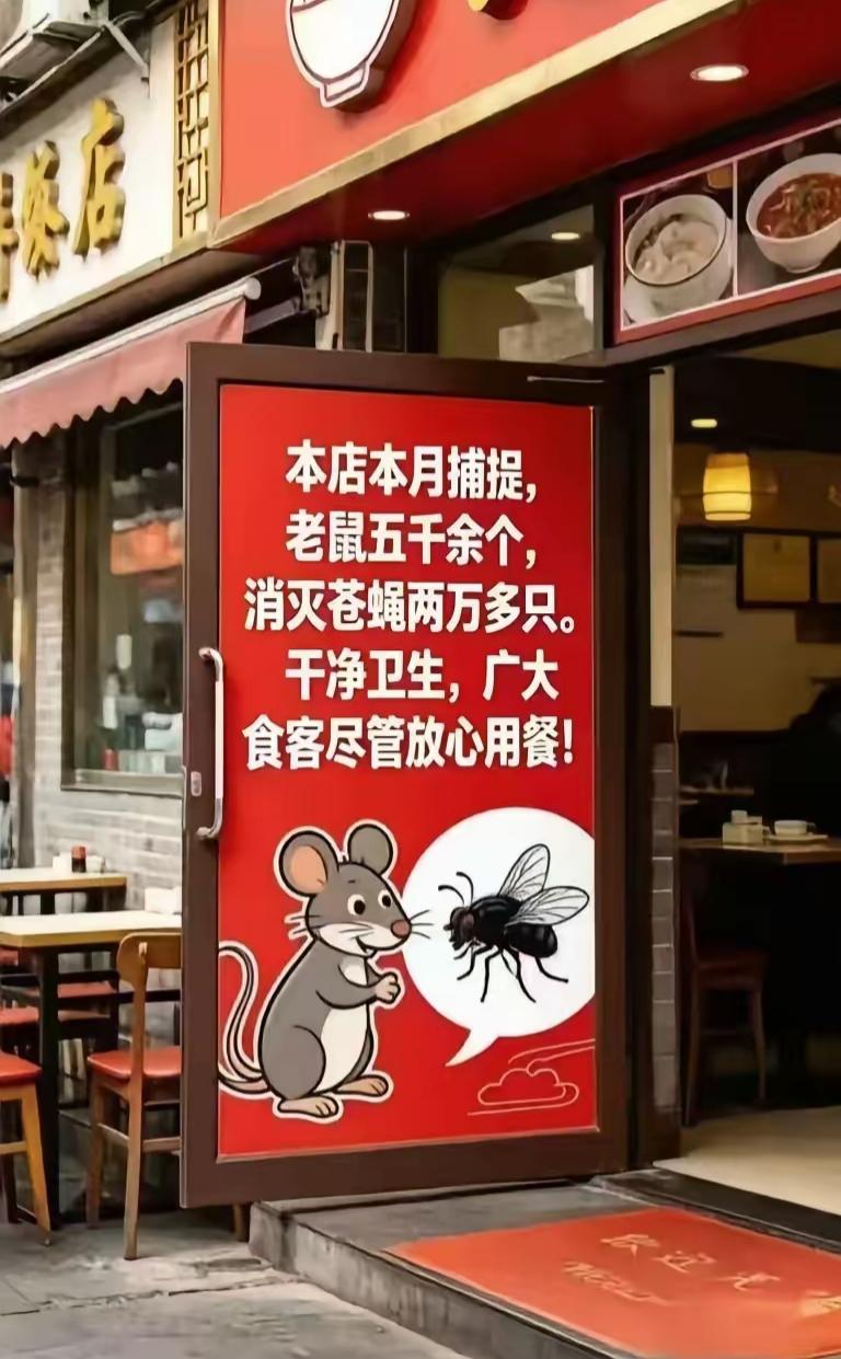 这情况下，你会进店用餐还是转身离开？不许撒谎！