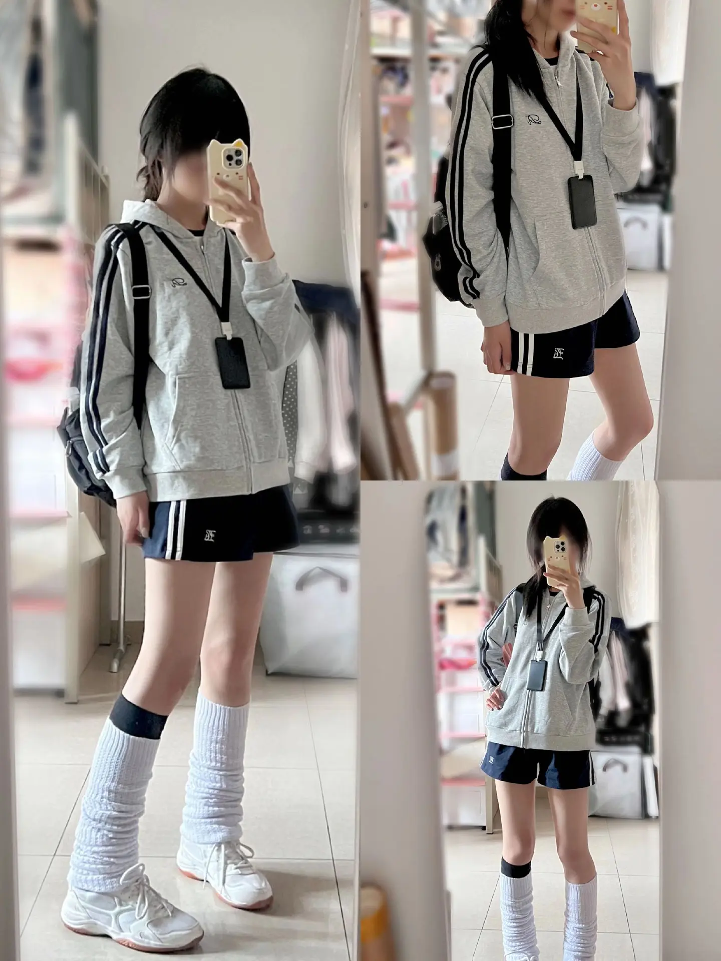 运动系这么搭。