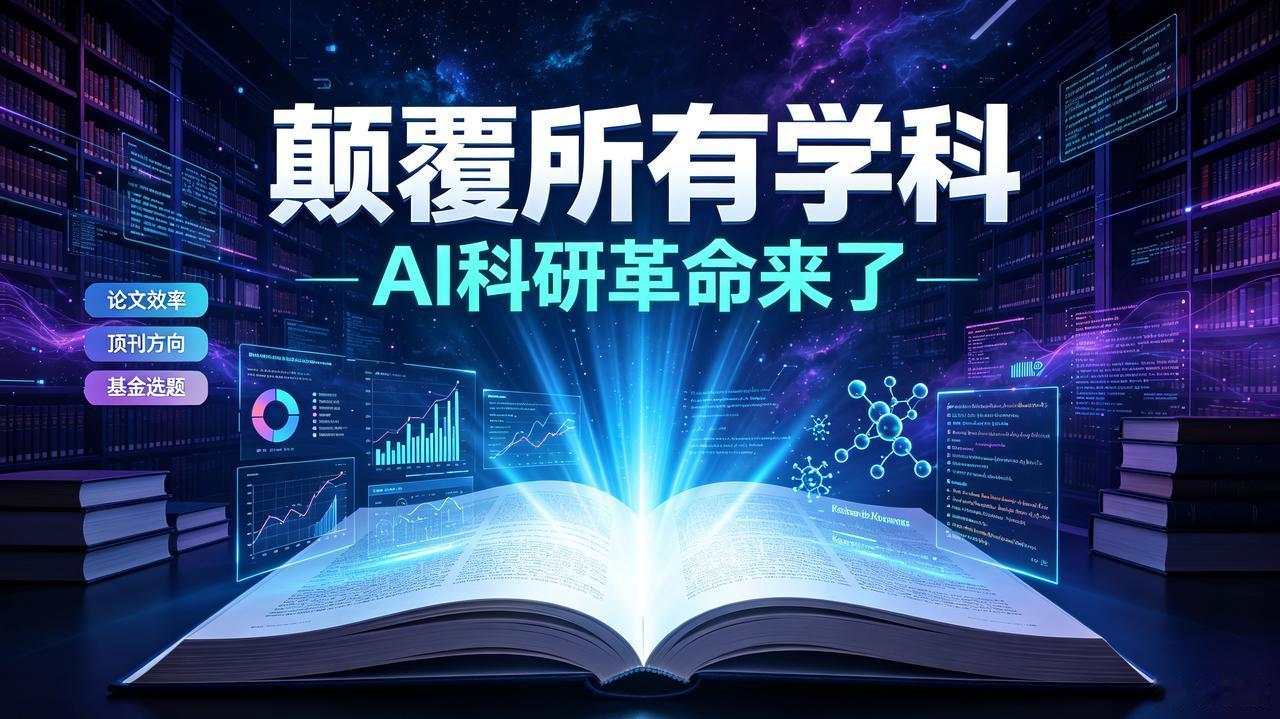 颠覆所有学科！2026 最炸学术风口出炉，AI 彻底改写科研规则，无数赛道重新洗