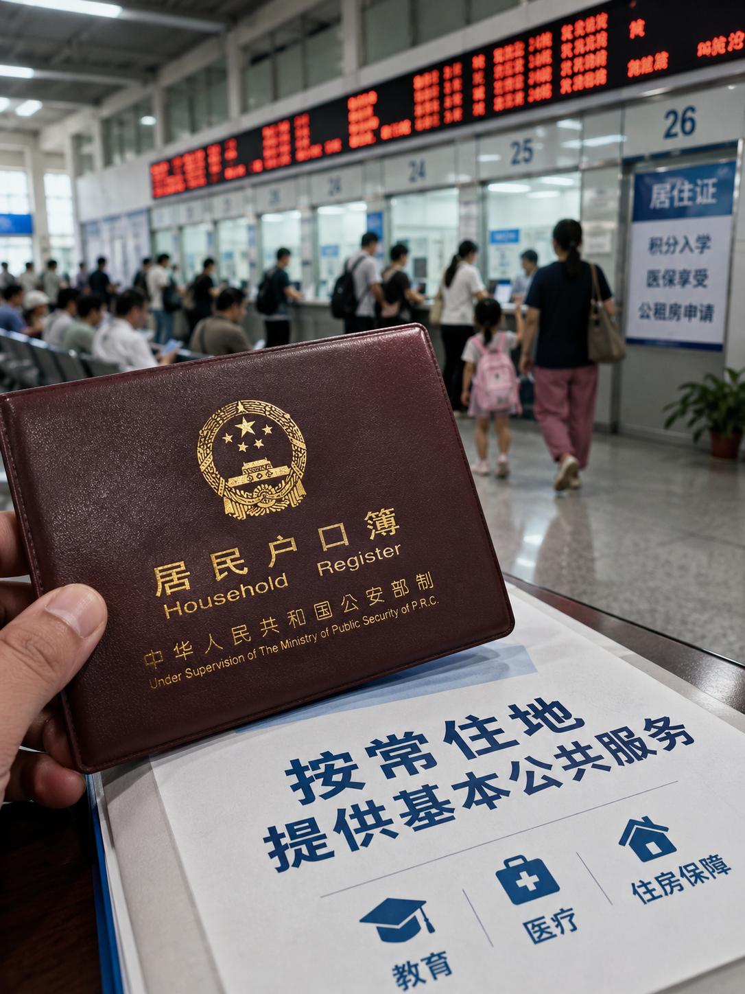 最近国务院发了份极其重磅的文件，推行按“常住地”提供基本公共服务。以后你在哪打工