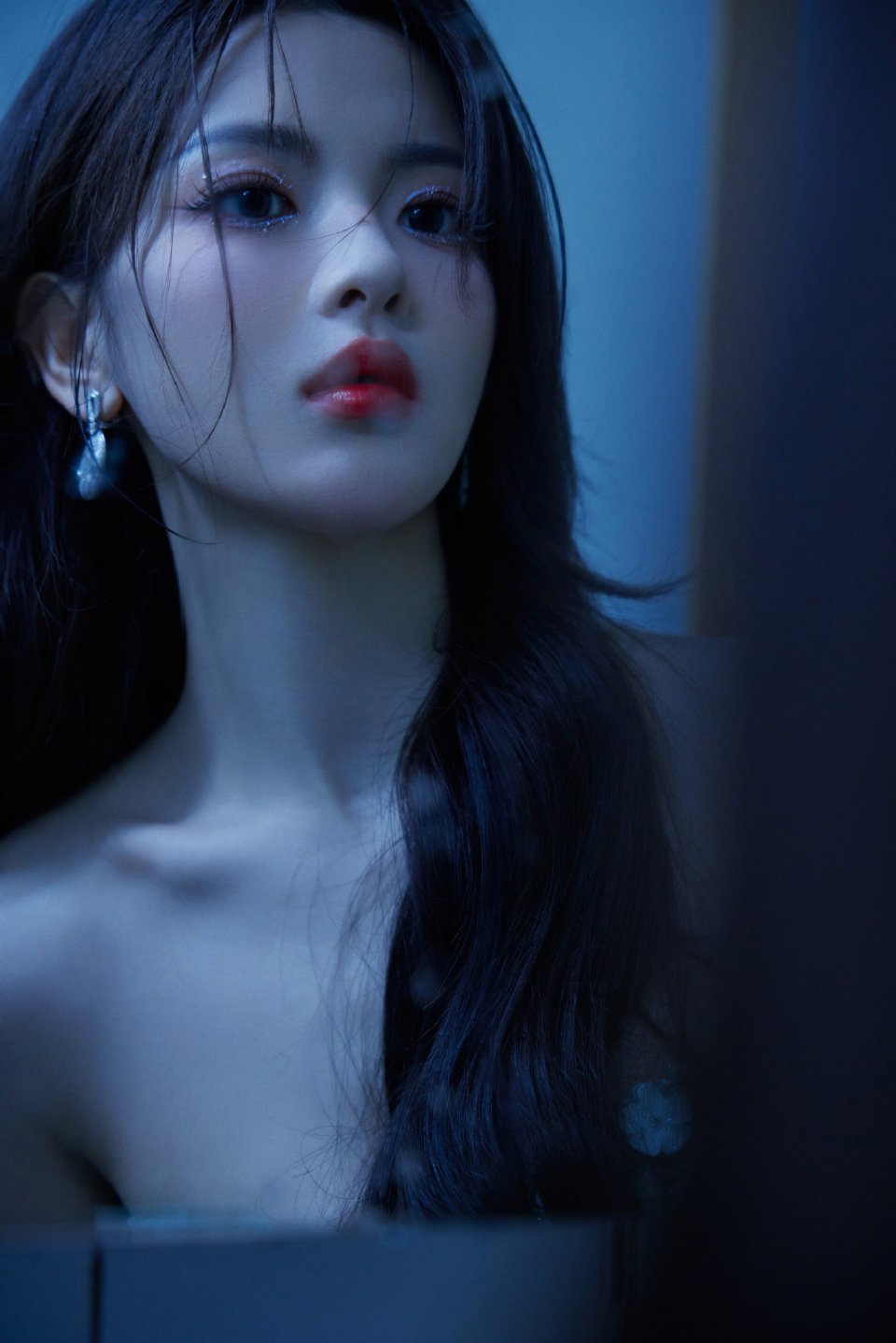 #杨超越[超话]#ycy#杨超越湿发人鱼姬妆# ycy#杨超越深海人鱼公主# 深