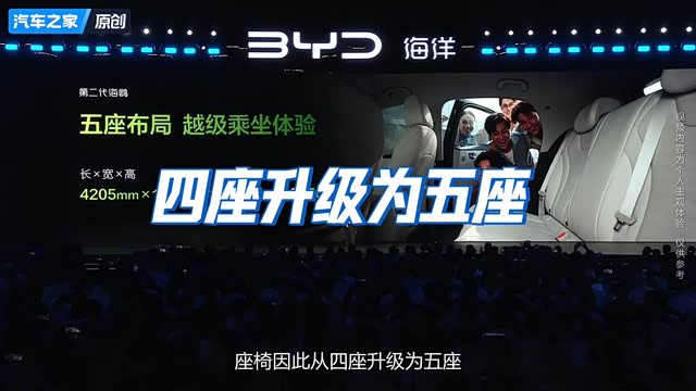 当国民神车决定“长大”？更大更强的第二代海鸥售6.59万起！