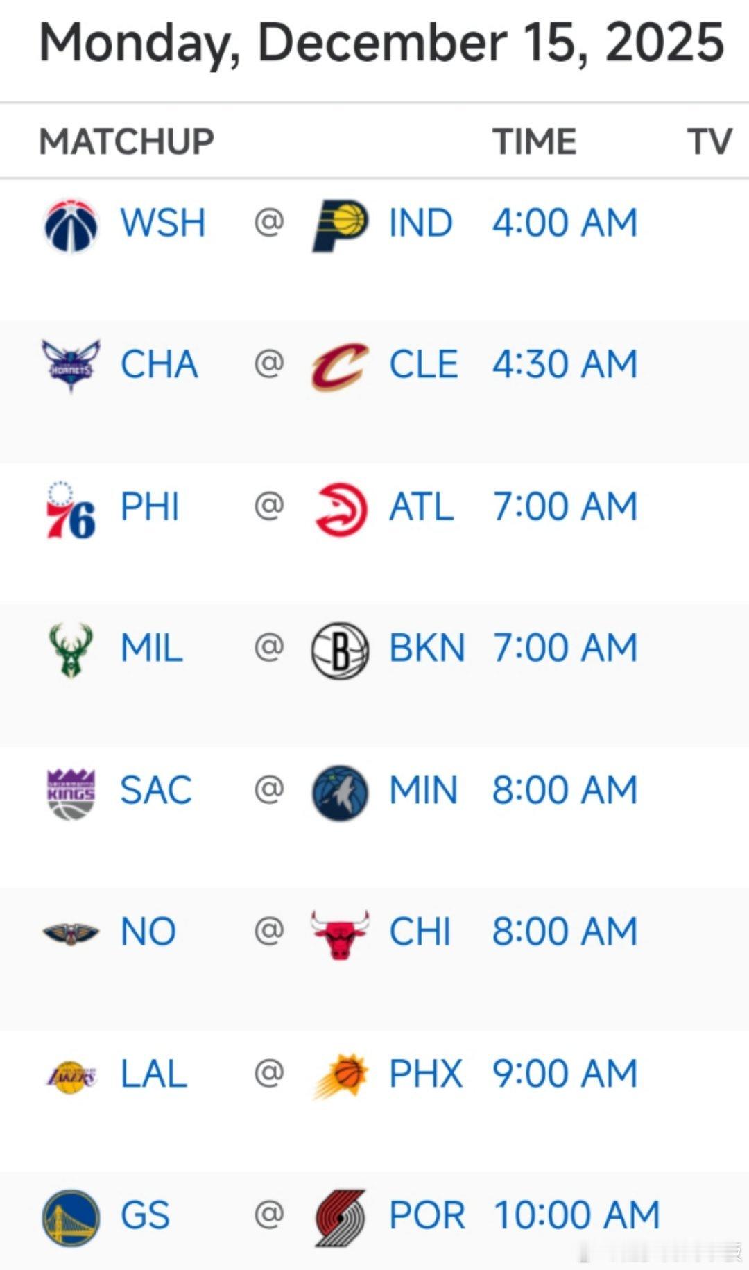 明日8场比赛预告🎬8:00 国王vs森林狼9:00 湖人vs太阳10:00 勇