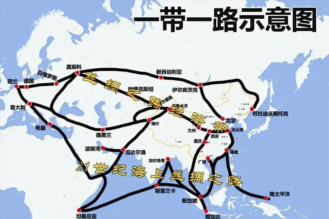 美国：我们有世贸组织
中国：我们有一带一路
美国：我们的世贸组织有164个成员
