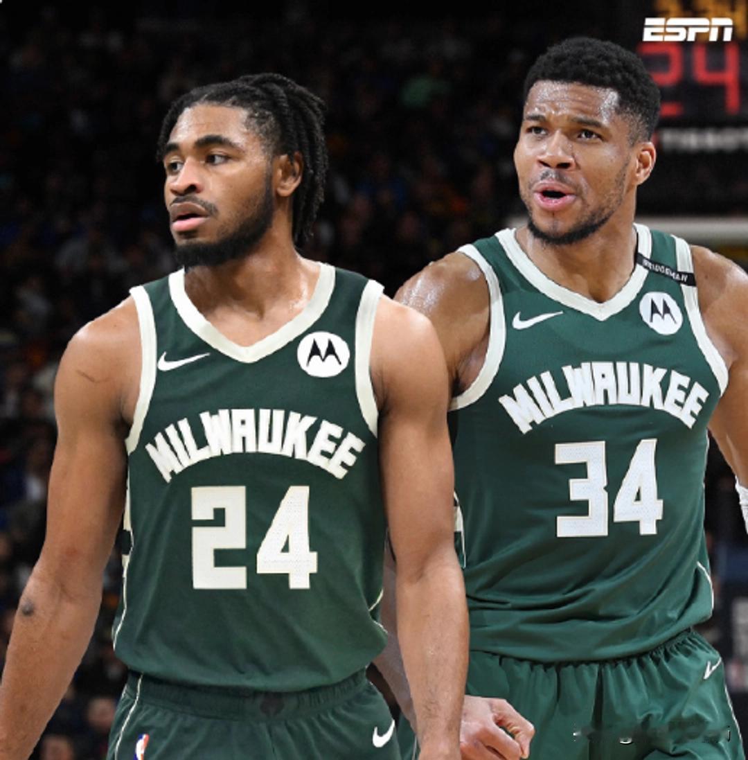 字母哥伤停让雄鹿陷入至暗时刻，进攻效率暴跌14.3%，第二阵容场均仅32.5分位