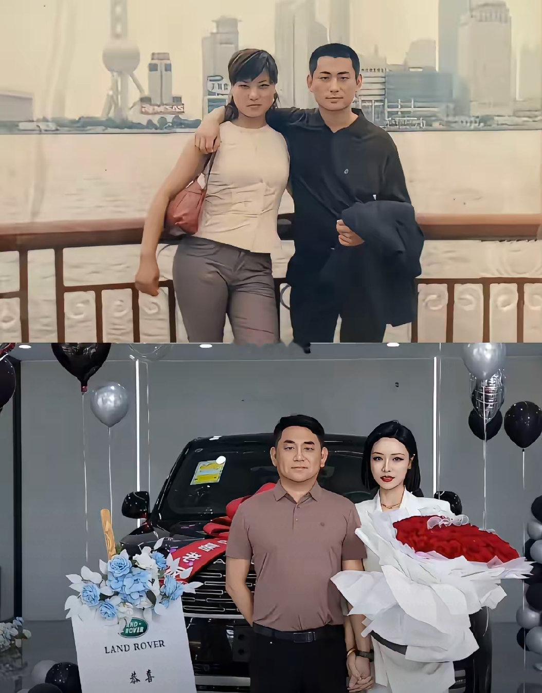 这是有钱了，把老婆给换了吗？ 