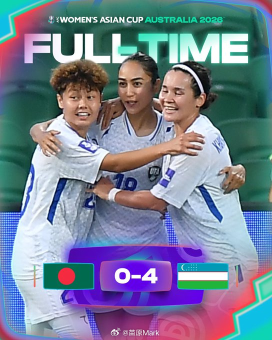 中国女足2比1朝鲜女足 乌兹别克斯坦轻松4-0孟加拉国，这也表明中国队从第二轮开