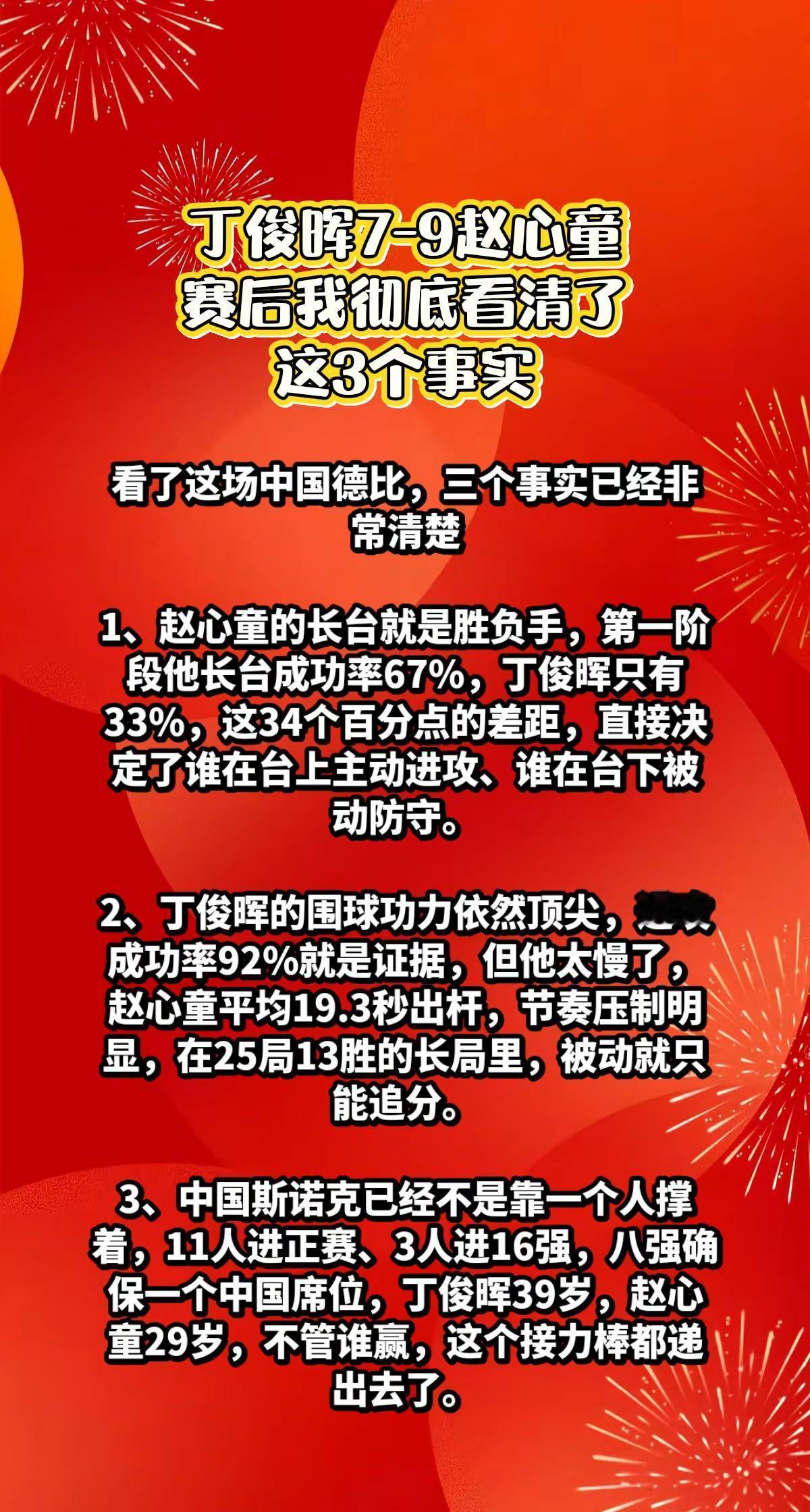 丁俊晖7-9赵心童，赛后我看清了3个事实。