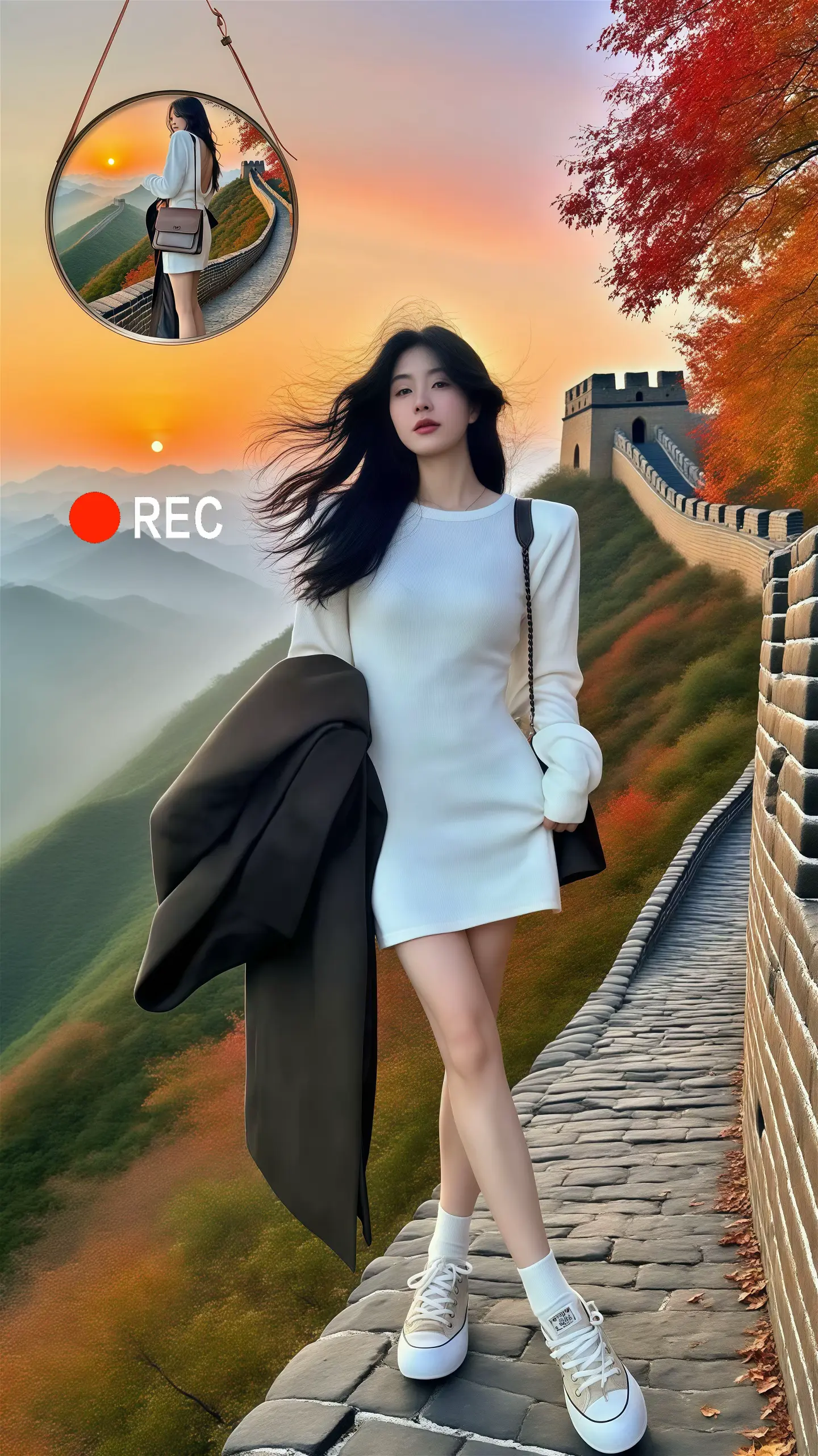 小个子显高显瘦穿搭 穿搭小心机 出游穿搭 时尚气质穿搭 时尚休闲穿搭