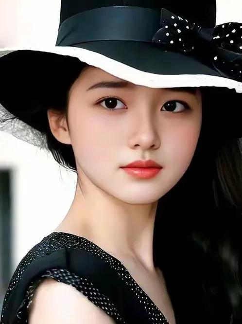 一顶礼帽妆温婉，
三颗樱桃美心头。
横批：《礼帽与樱桃》