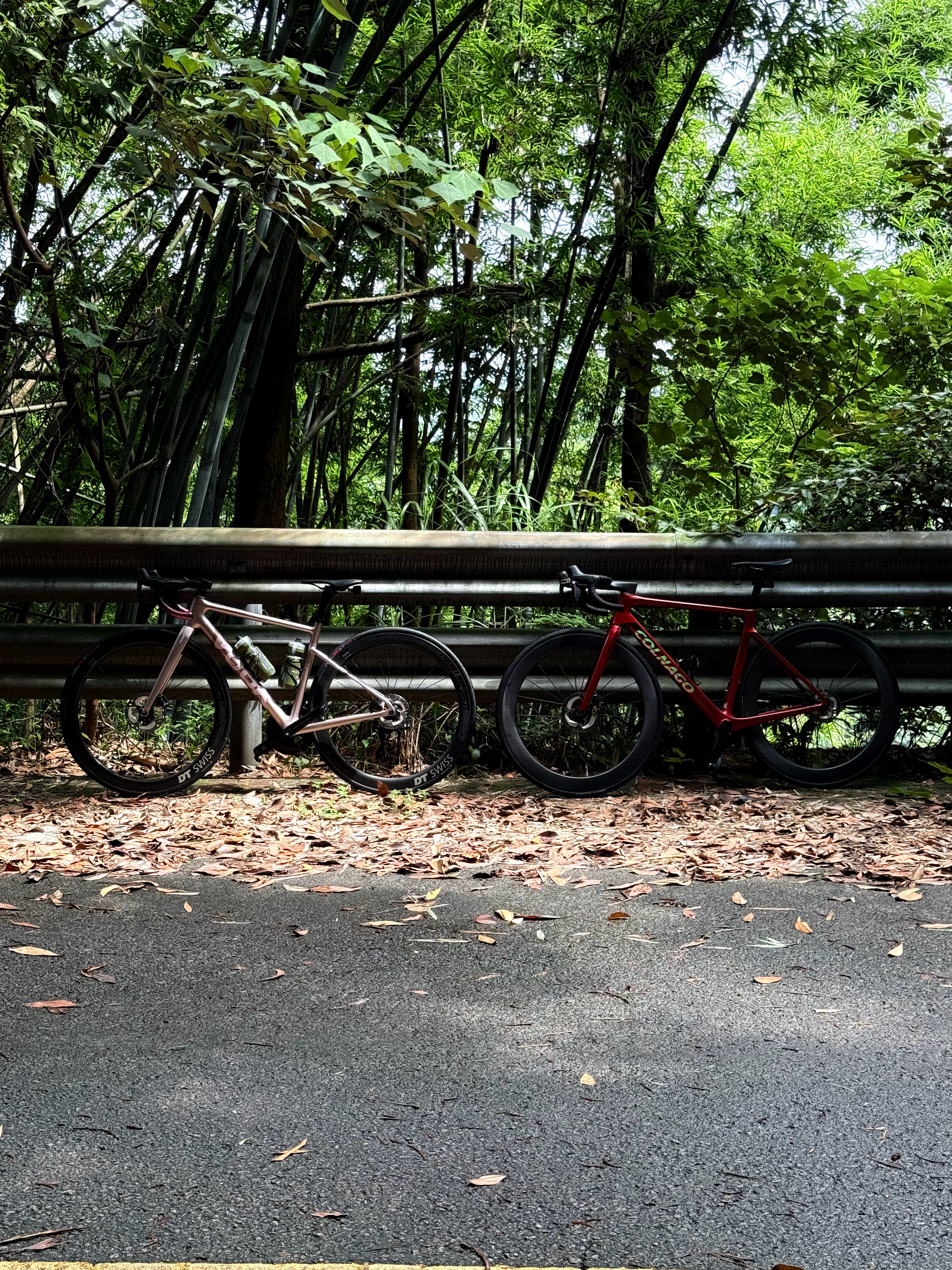 蹬完！第一次骑山路，第一个大坡就差点儿骑崩，下次再来就，知道大概怎么分配体能了～