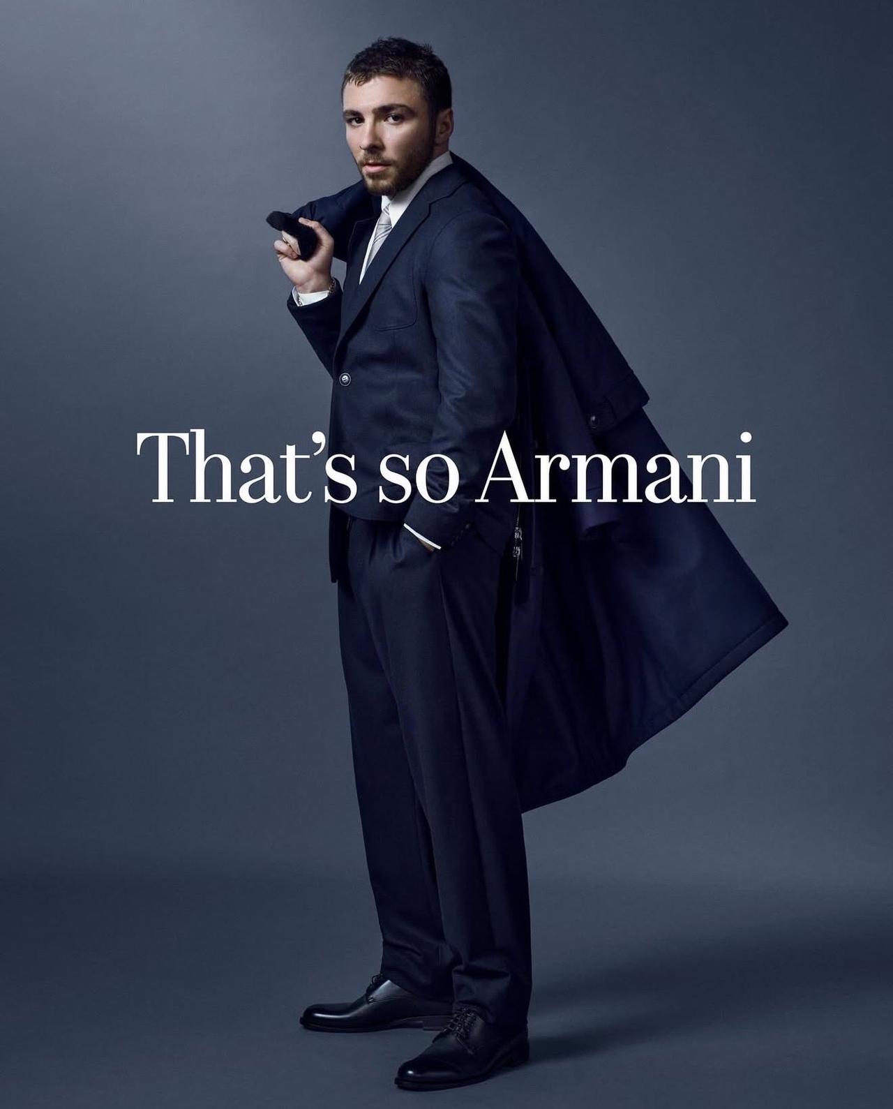 麦当娜的大儿子 Rocco Ritchie 近日成为意大利奢侈品牌乔治·阿玛尼 