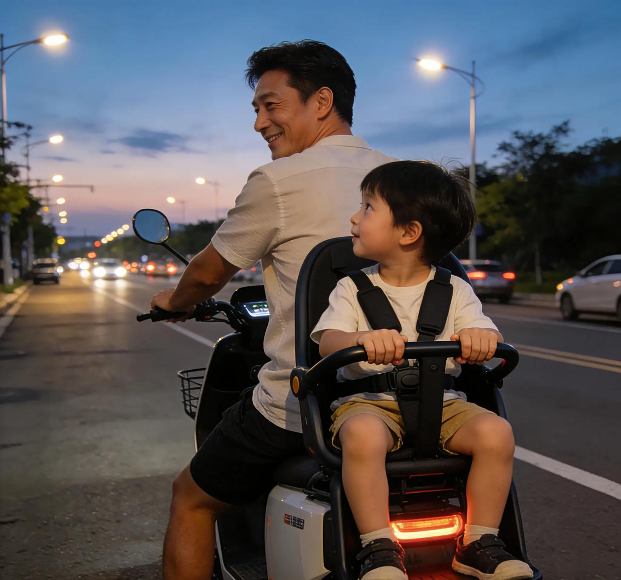 新国标电动车不能带娃？官方回应戳破误会！
 
“安全与实用能两全，新规从不是一刀
