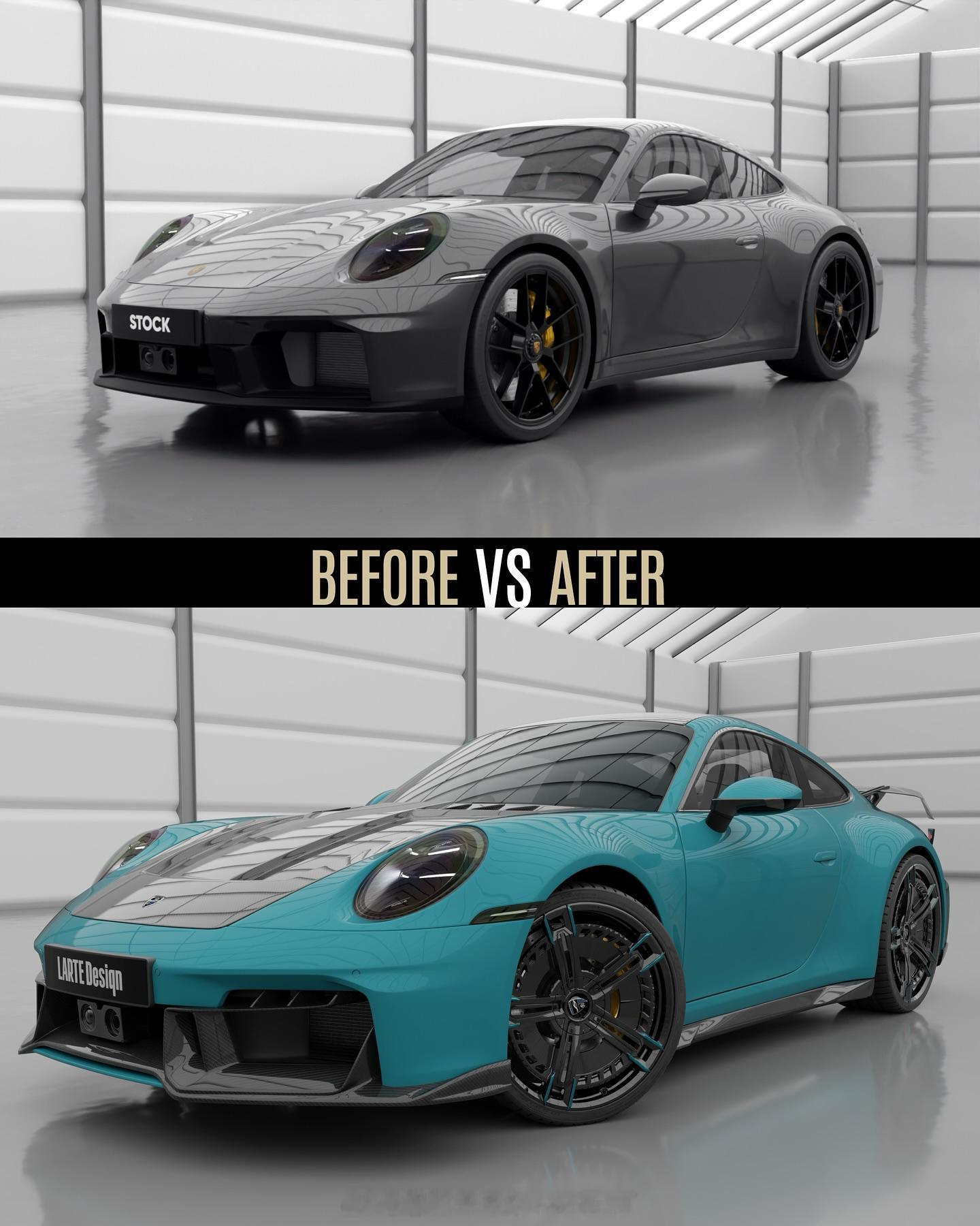 Larte Design操刀911：一台“视觉系GT”的诞生近日，德国改装品牌L