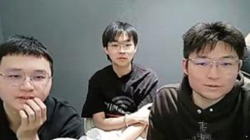 瓜友速报 老林星宇和湘军在某音直播 