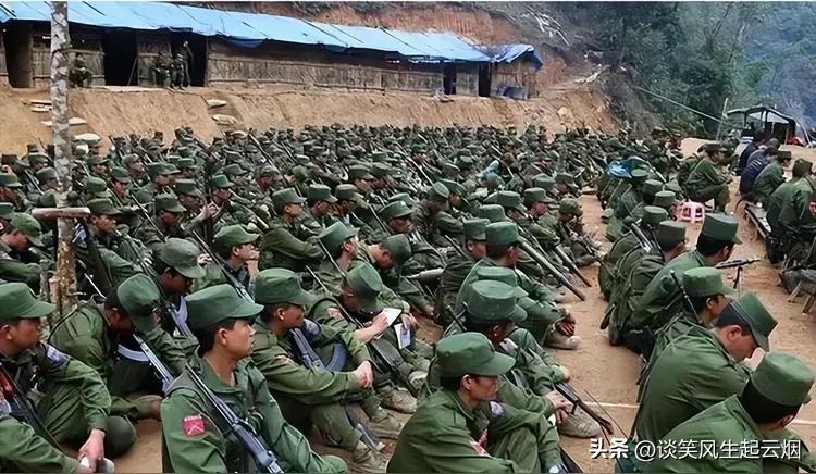 德昂军谈判桌上不愿意妥协!

德昂军二三四把手都在老街市，17和18号的两天谈判