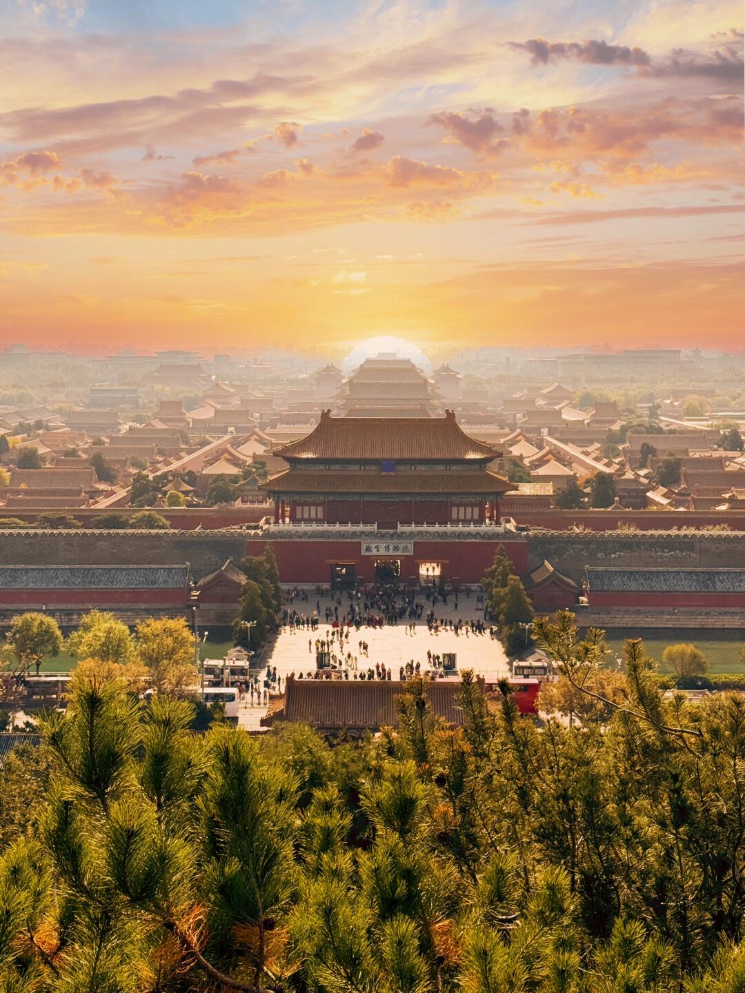 当我把景山公园⛲️和中山公园弄混的时候……