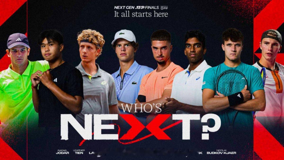 这是2025ATP新生力量总决赛名单🔥本次比赛将于12月17-21日在吉达举行