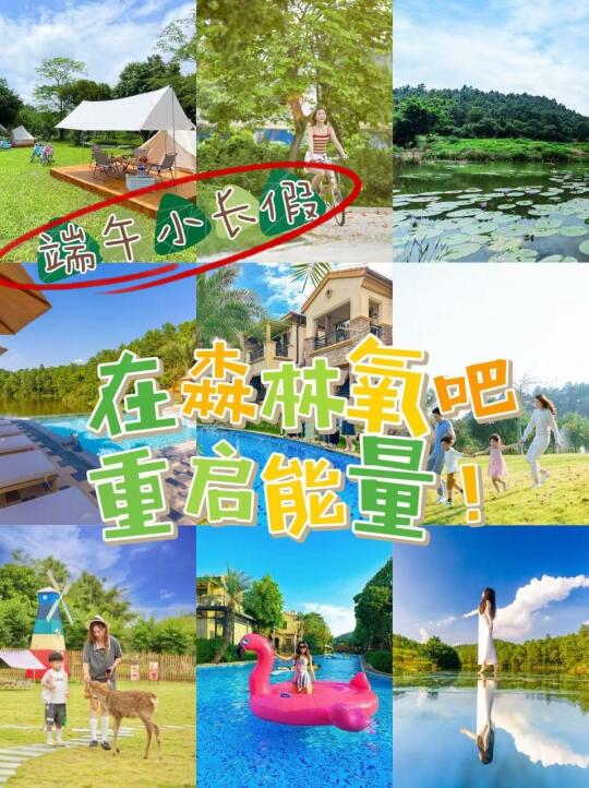 【云浮staycation】端午假期在森林氧吧重启