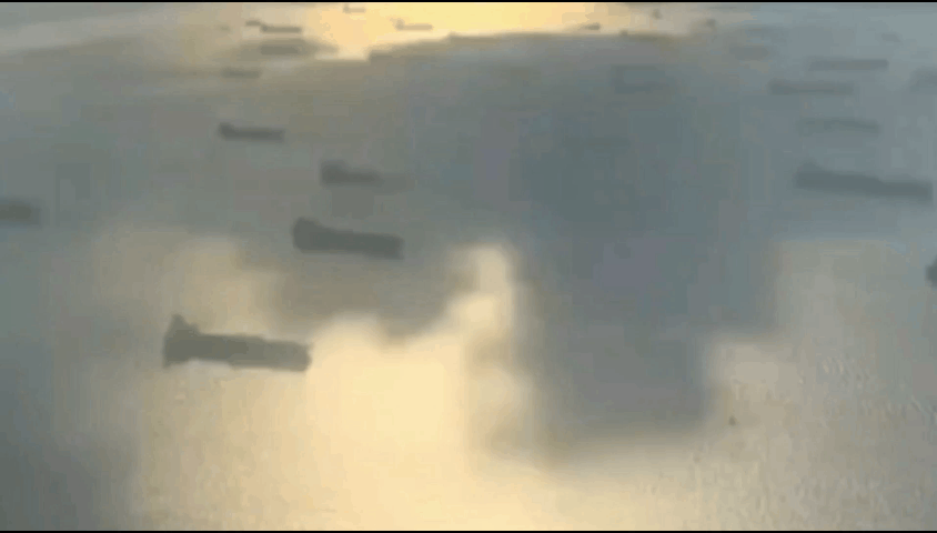 仍然滞留大量船只！