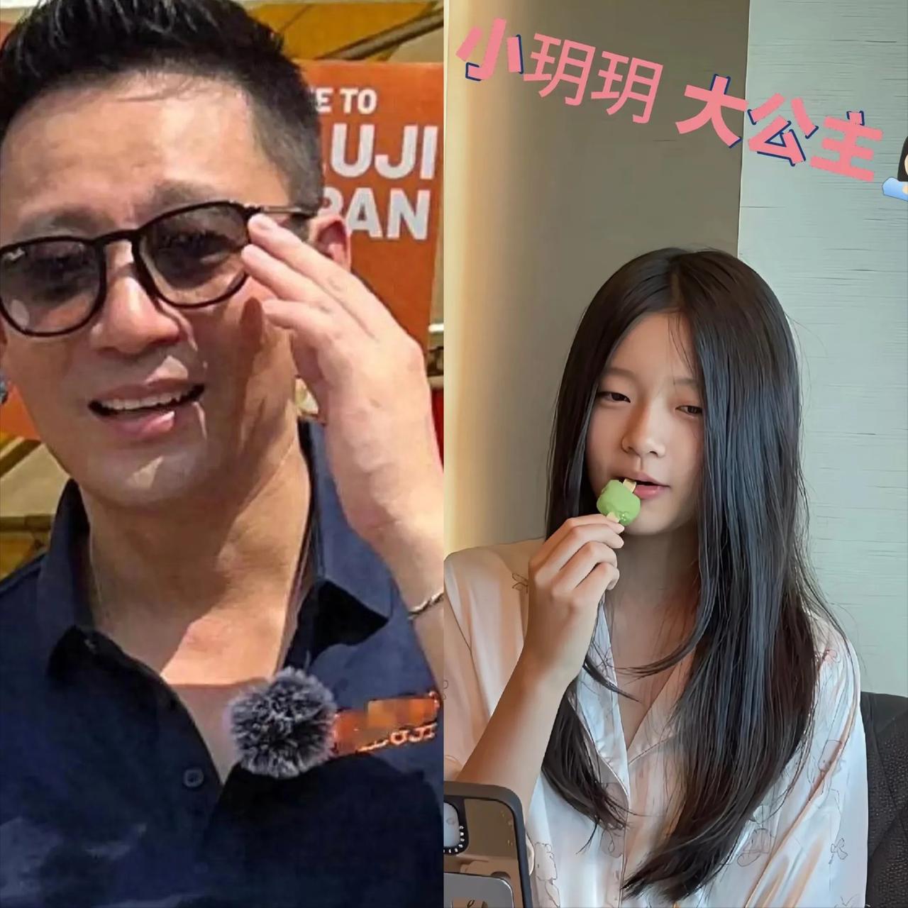 汪小菲女儿小玥儿的全脸终于露出来了！讲真的，11岁的她颜值气质不要太好，眉眼像爸