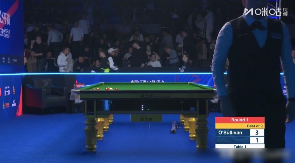 你敢信？奥沙利文昨天打疯了，冲147失误后连轰两杆破百，还直接跳级进32强！