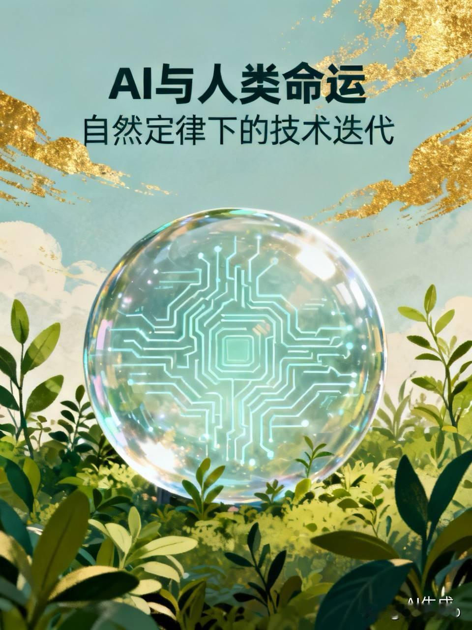 AI这是人类历史新的创世;蕴含全球百年技术的结晶；蕴含的科技的；自然生态；融入自