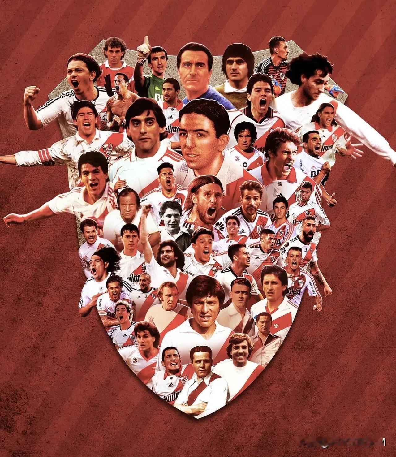 阿根廷河床的这些传奇球员你认识多少？