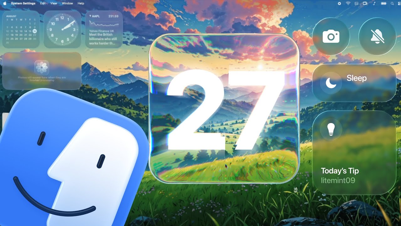 古尔曼：苹果 macOS 27 将进一步完善液态玻璃设计