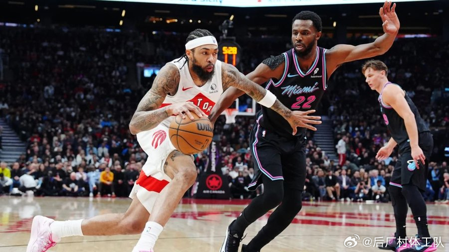 猛龙战胜热火热火连续四年打附加赛 东部排位大战，猛龙121-95大胜热火，巴恩斯