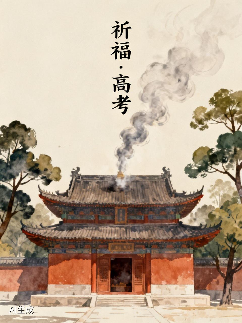 这几天，从附近的寺庙不时传出鞭炮声。不过节也没啥活动，哪来的鞭炮声呢？猛然想起，