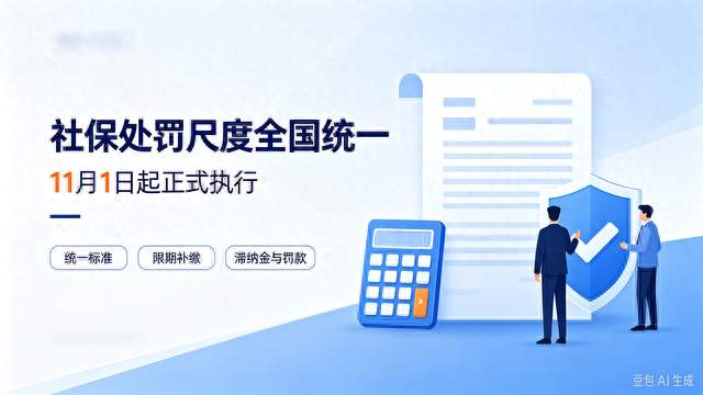 社保处罚全国统一标准正式落地，企业不能再随意省社保成本
