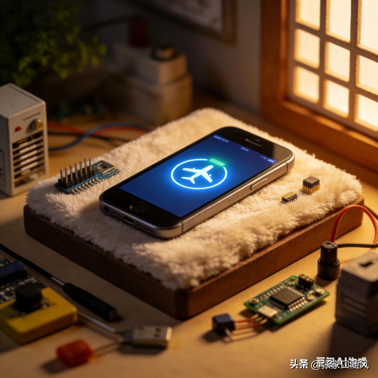 当我把手机设置成飞行模式，那一刻我是多么踏实身心放松。不知道什么时候，我中午休息