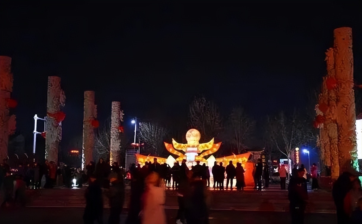 怀念那年德州董子文化街的灯会