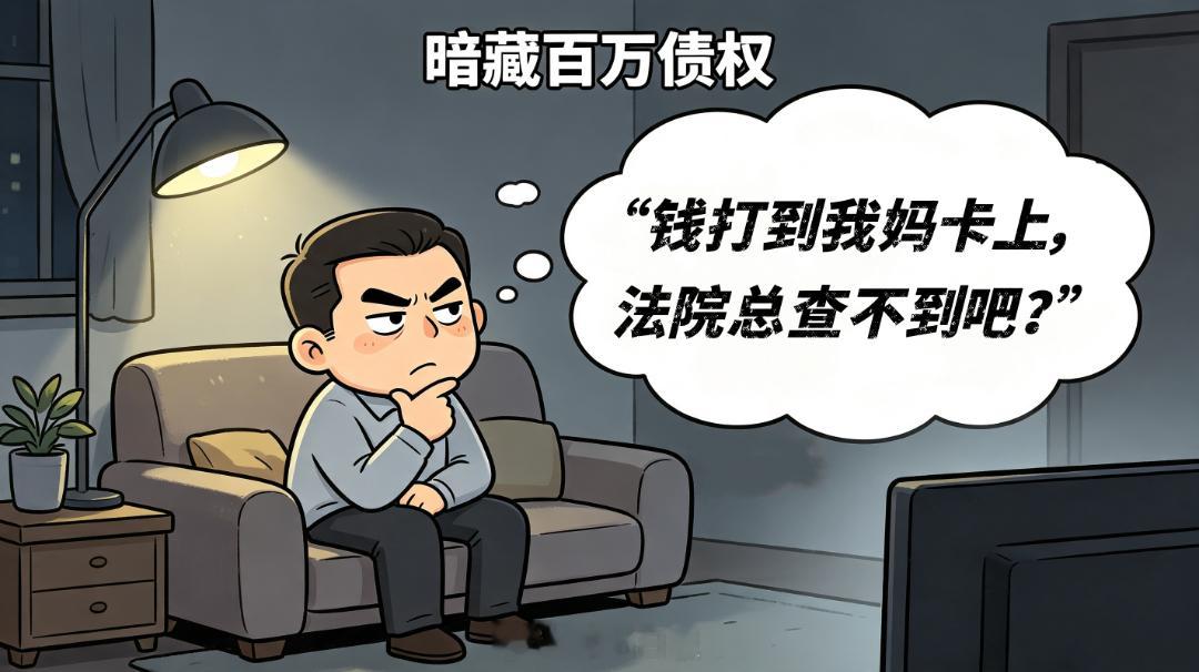 【男子欠31万不还把百万货款转母亲账户男子欠钱不还给母亲转货款获刑1年】被执行人