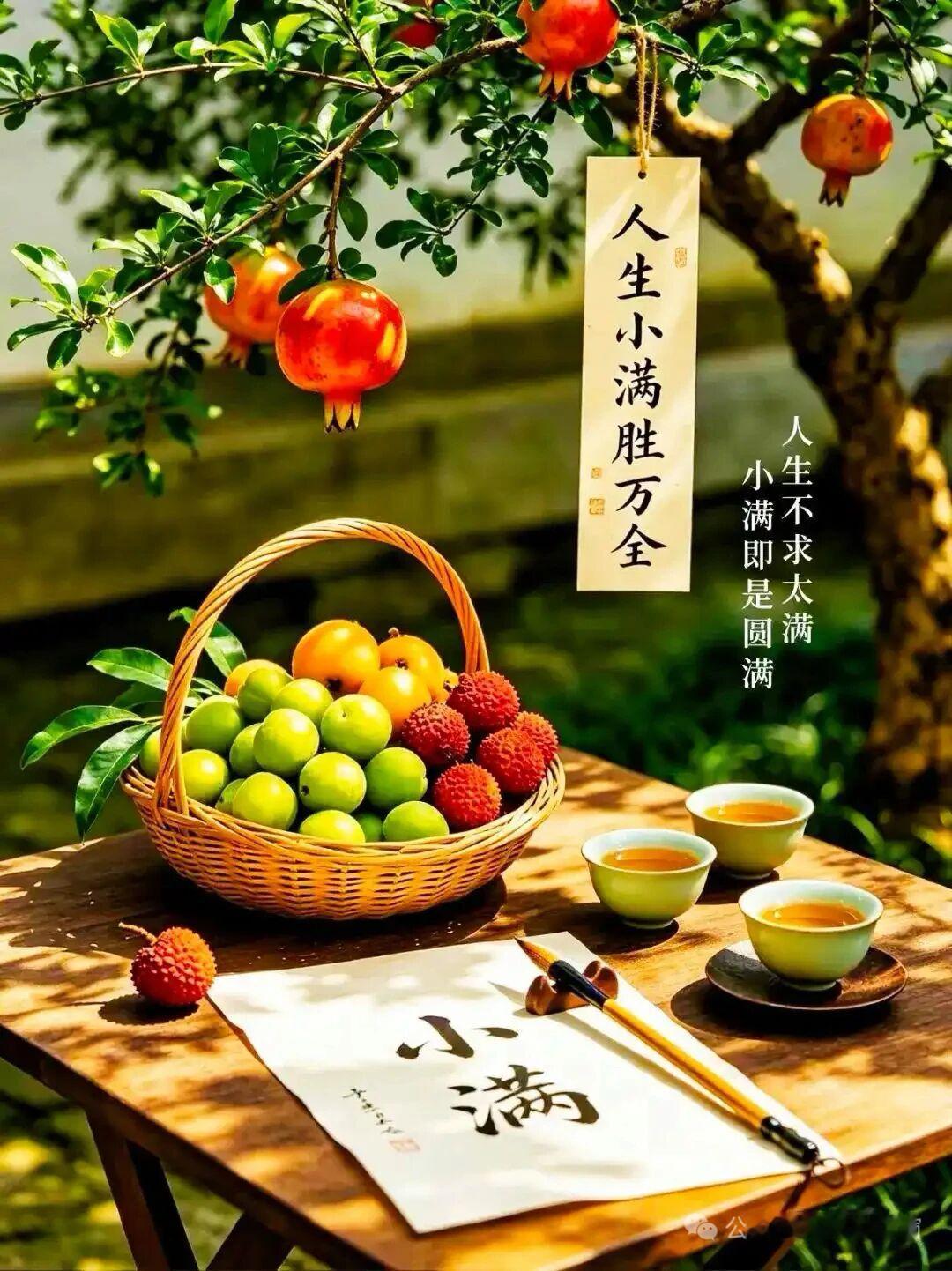 望江南 · 小滿

心自足，
氣骨盡高奇。
元是胸中千古秀，
翻成弦底一聲詩。