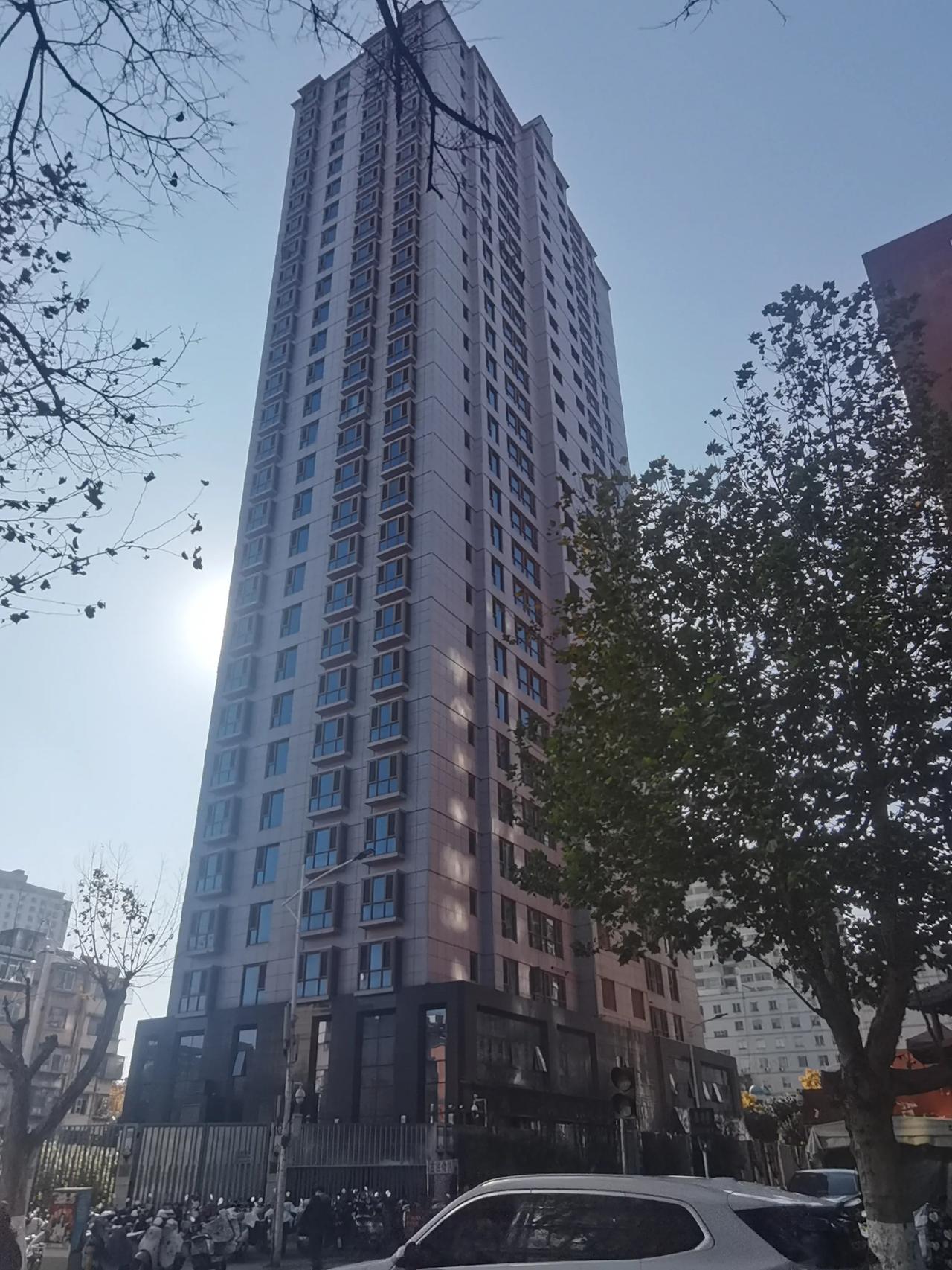 这个书香林语的小区应该是我见到过最迷你的楼盘了，在书林街上，只有一幢楼的小区，不