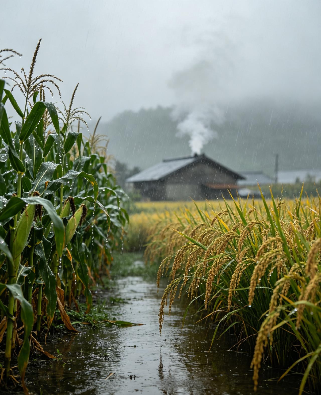 秋雨绵绵，吉林庄稼咋样了？

一场秋雨一场凉。吉林老铁们望着窗外的雨，心里直打鼓
