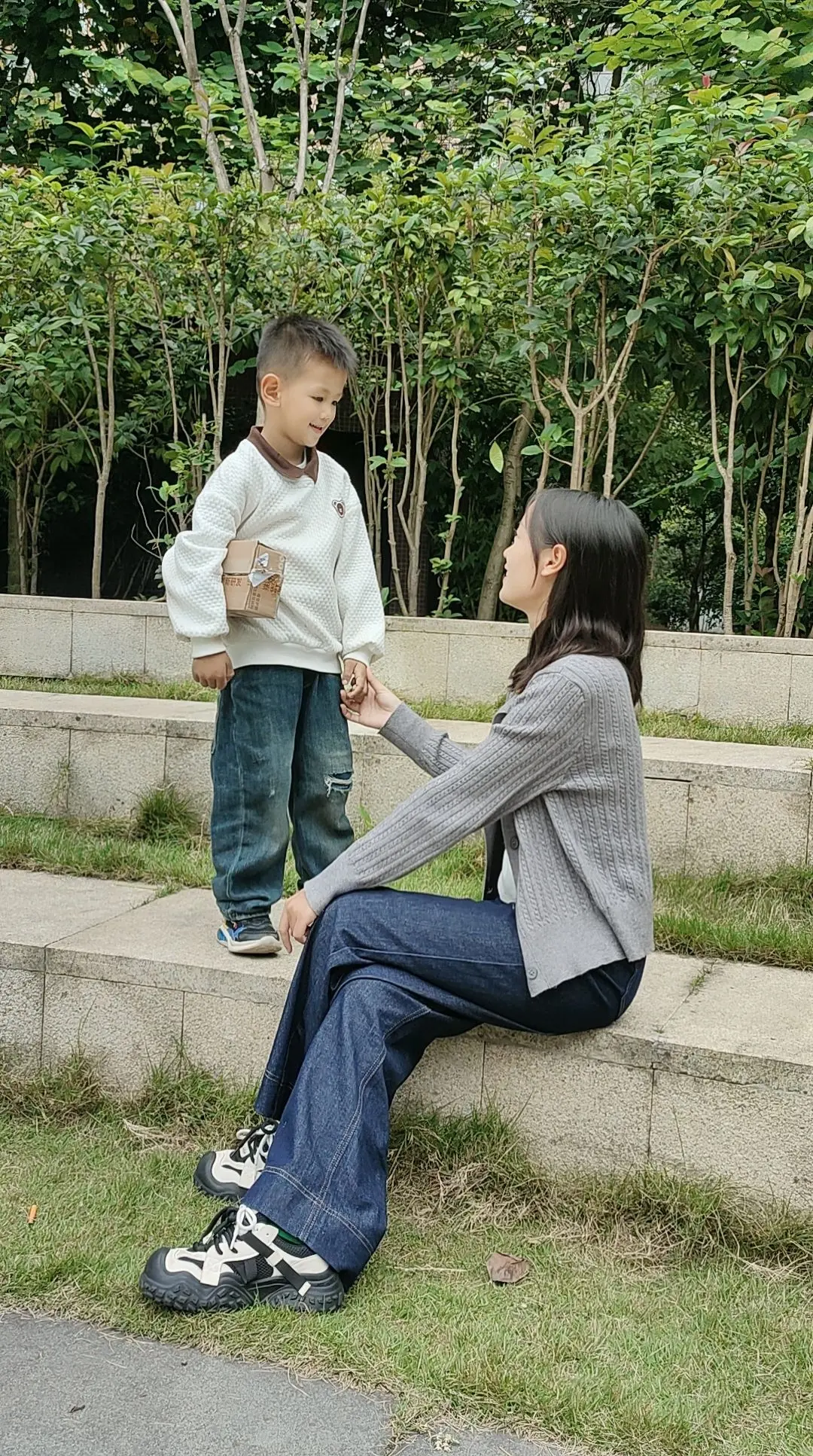 妈妈你不要牵挂，孩儿我已经当妈妈