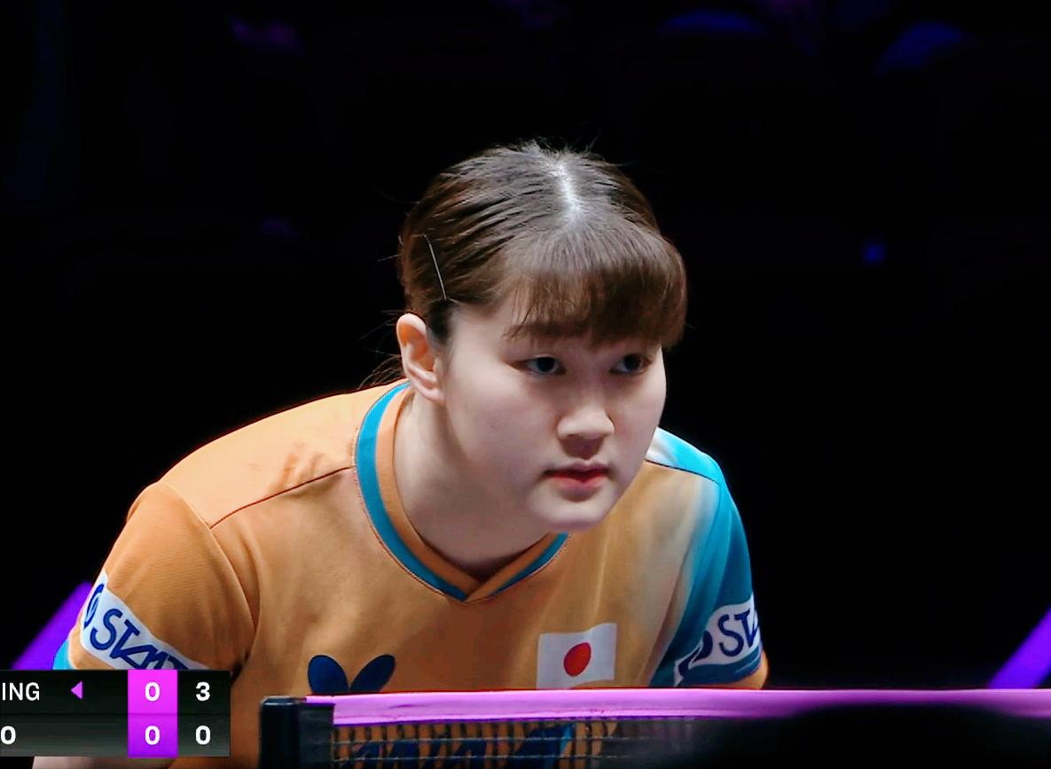 大藤沙月打郑怡静，为何没有打王曼昱的锐气呢？

首先大藤知道她对战鳗鱼，
处于绝