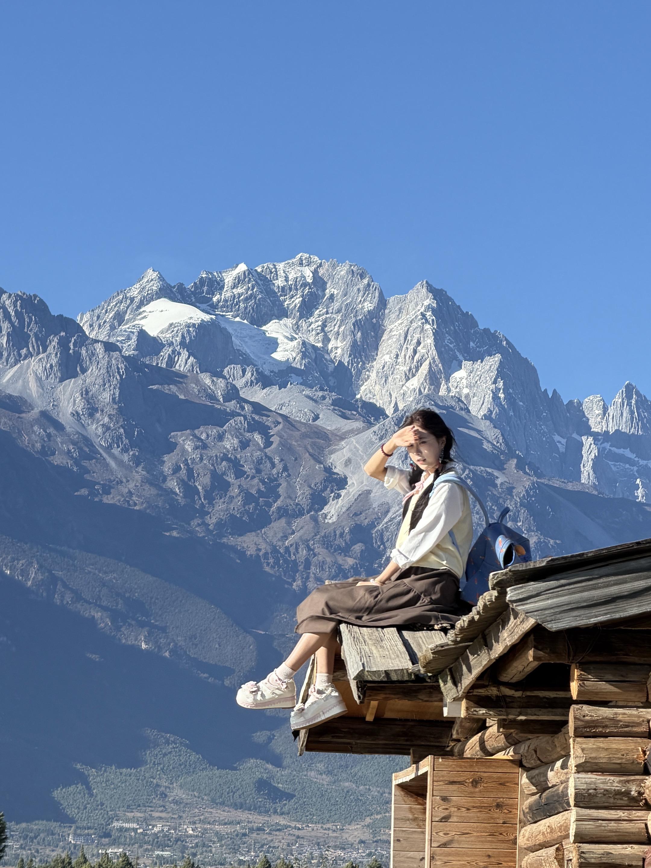 雪山下的香巴拉牧场 一不小心闯进了童话里