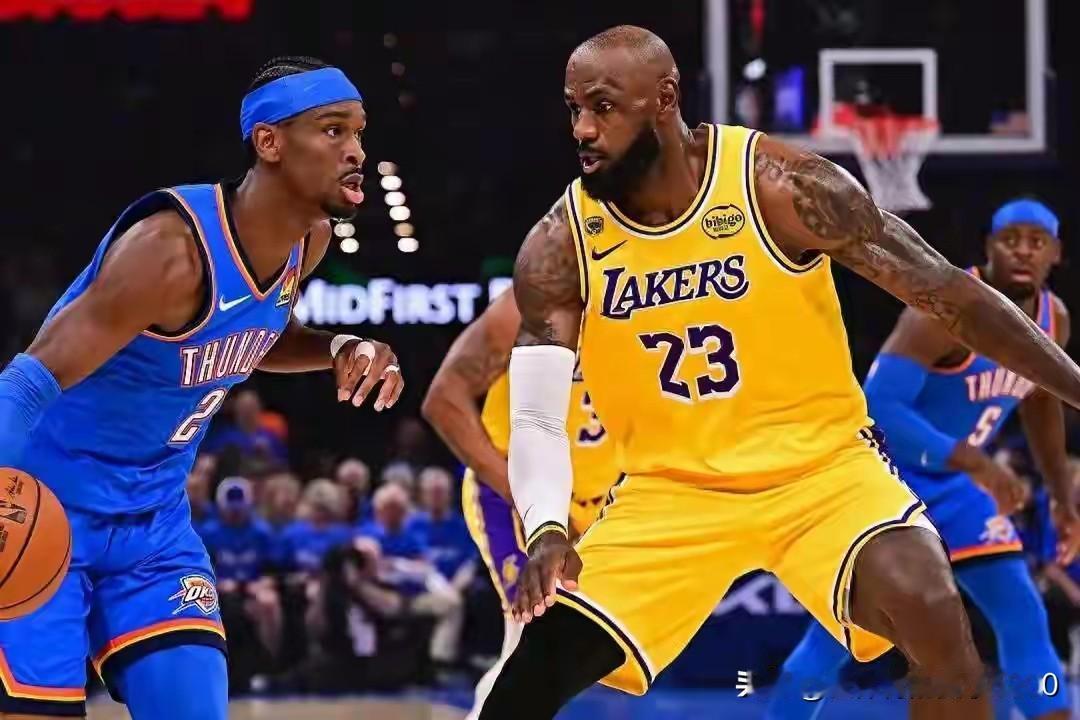 ✌虽然比分4-0难以接受，但两队表现正常——雷霆实力雄厚，赢球必然；湖人拼尽全力