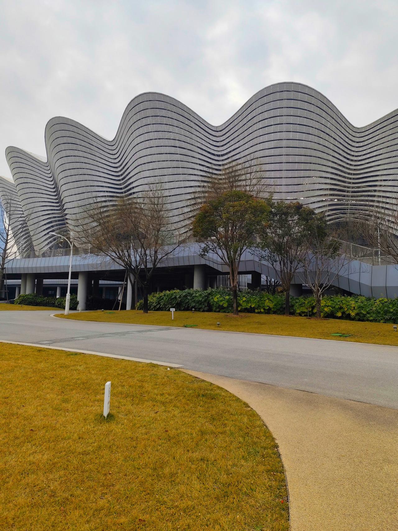 【全运会5年后，再看一场两馆（2）】
见过“会开花”的体育场吗？
西安奥体中心主