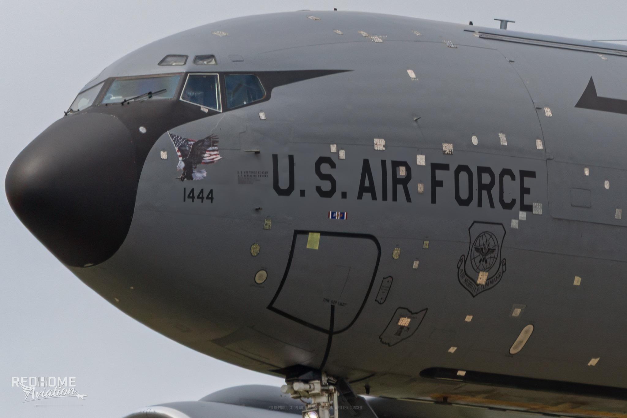 美伊以冲突 2026年4月14日下午，美国空军国民警卫队第121空中加油联队的K