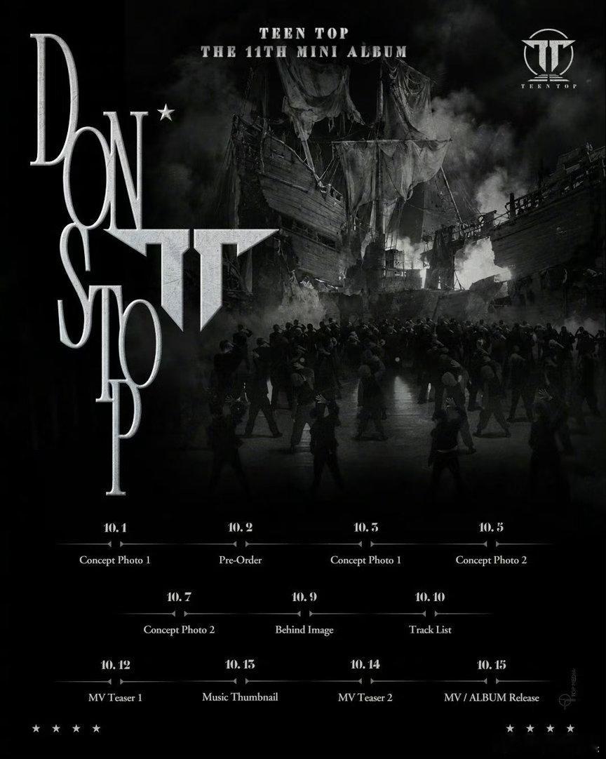 TEENTOP迷你专辑回归TEEN TOP TeenTop[超话]《DON'T 