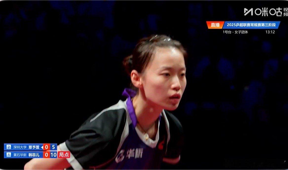 覃予萱0-1韩菲儿孙颖莎去热身了[允悲]海产真是难姐难妹啊…… ​​​