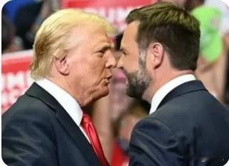 镜头下的暗流：特朗普与万斯的谈判“甩锅”戏码
 
      照片中特朗普与万斯