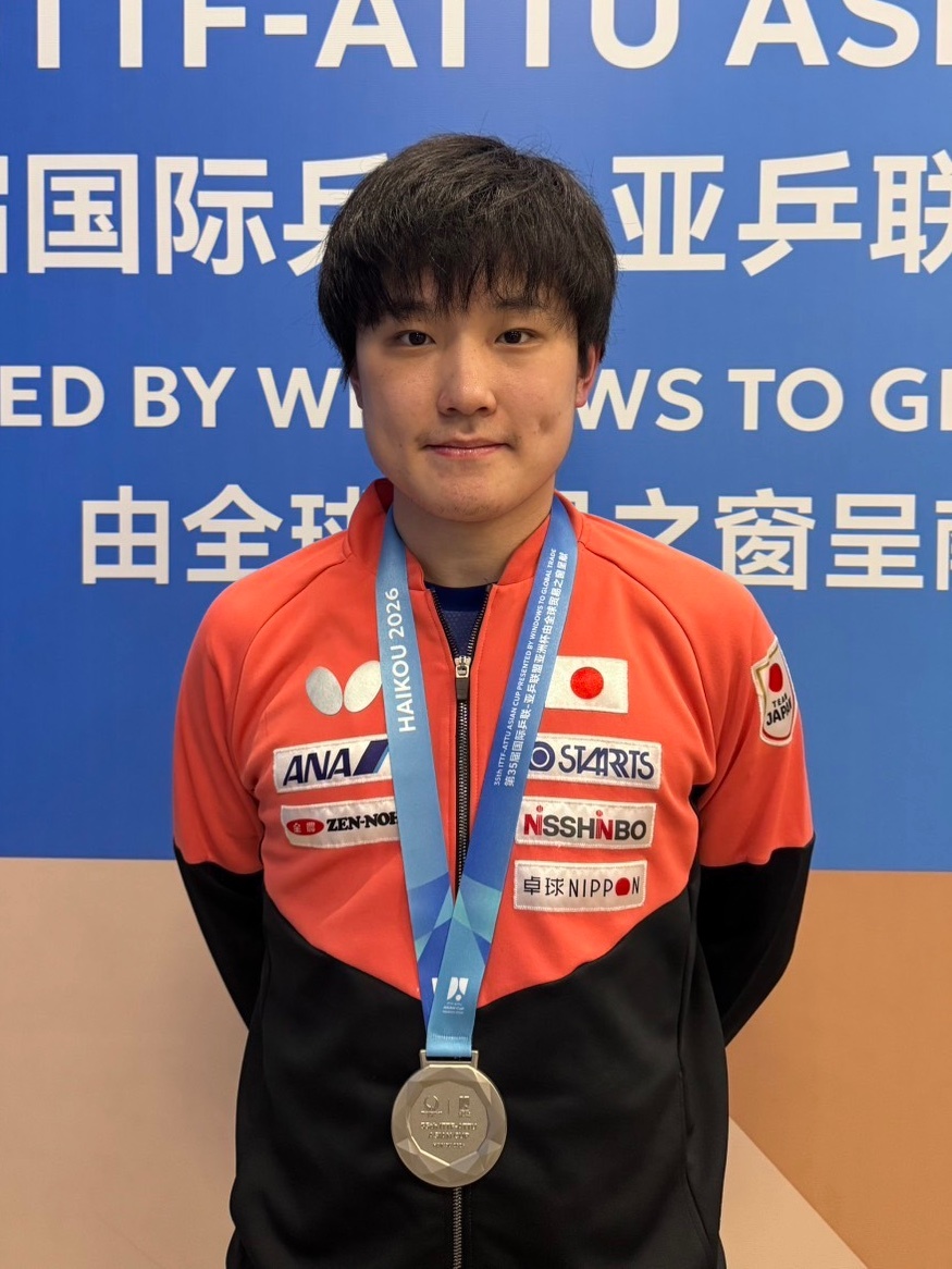 张本智和张本智和2026海口亚洲杯 感谢大家的应援😊🏓第35回ITTF-AT
