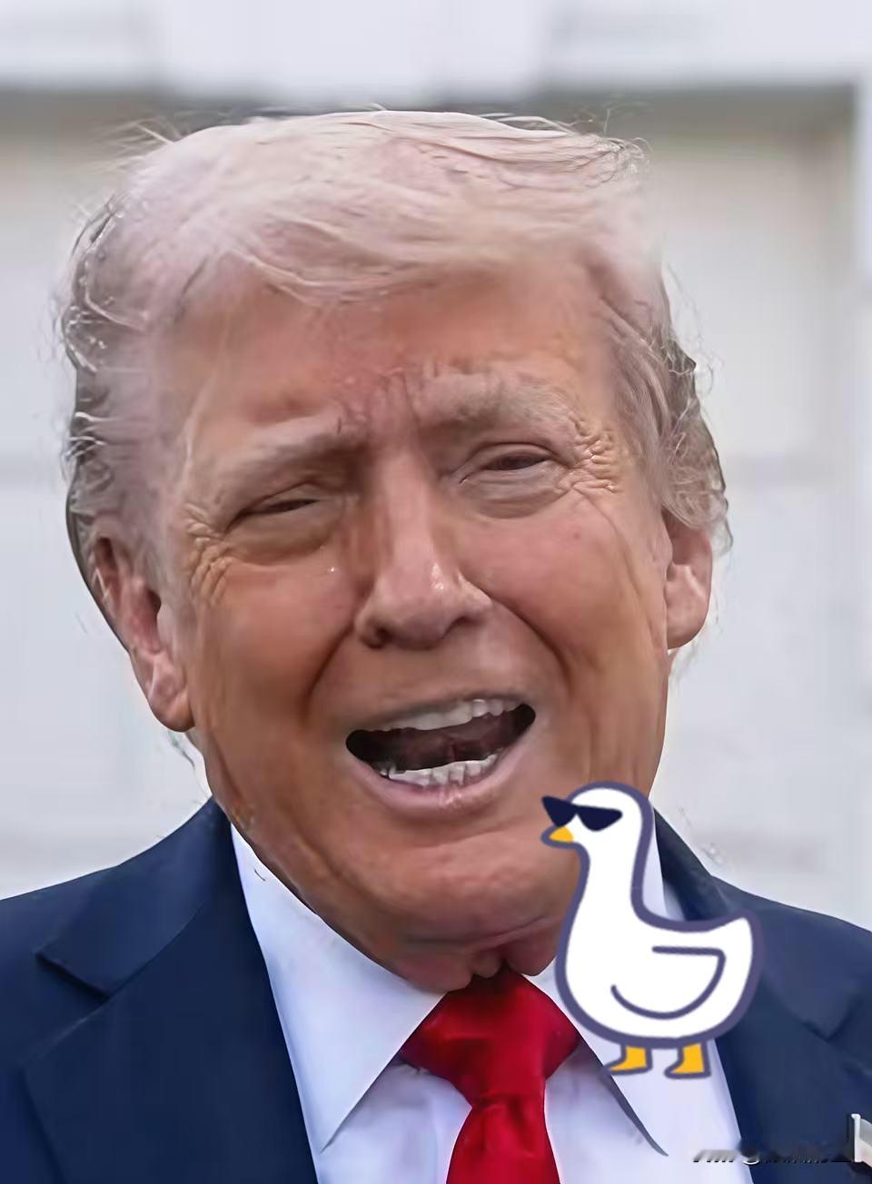 果然如此！
特朗普又反悔了！
特朗普在11号的记者会上抛出震撼国际的决定：彻底终