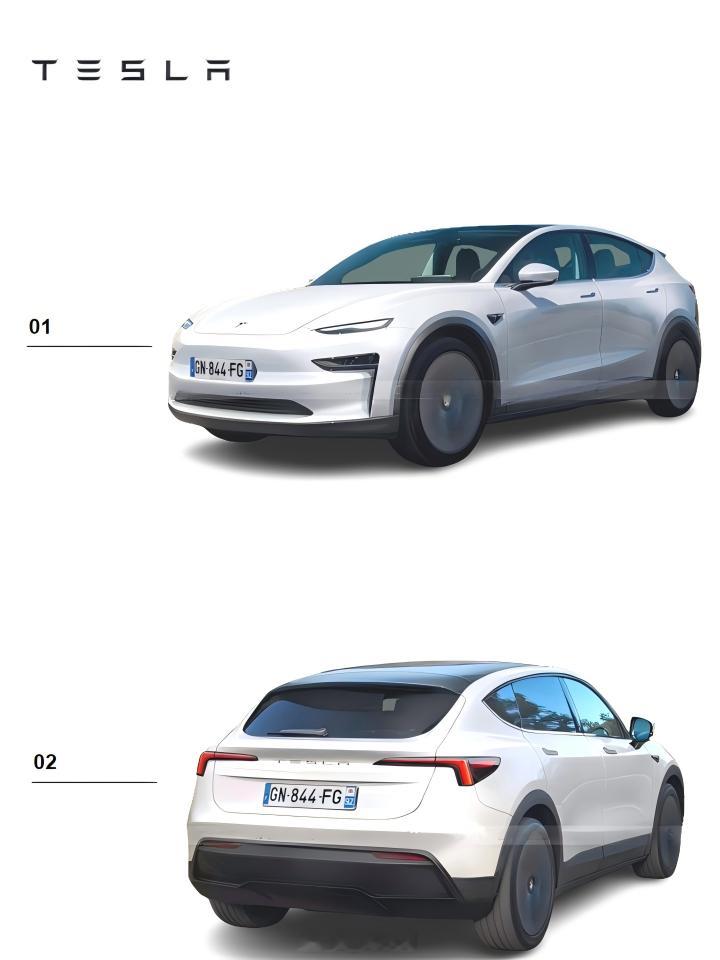 #特斯拉入门车型最新渲染图# 特斯拉入门车型Model 2/Model Q最新渲